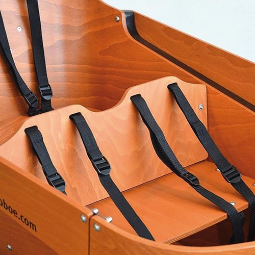 Babboe second bench wooden