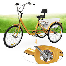 24 Inch Adult Tricycle 6 Speed