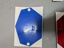 MAC ONE BMX MINI NUMBER PLATE